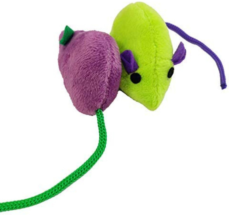 THE DDS STORE Cat Mouse Toy Mouse Plush Cotton Training Aid For Cat