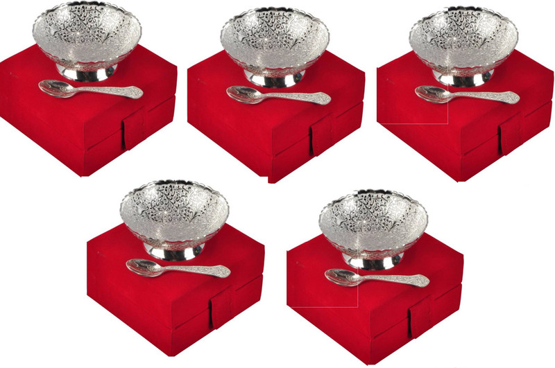 Arsalan Mor 3.5 inch Bowl set of 5 Bowl Serving Set(Pack of 5)