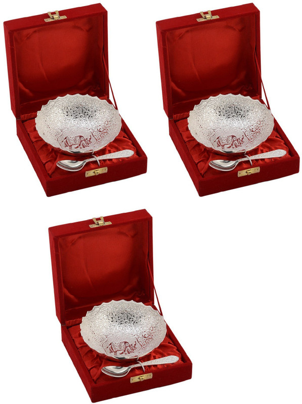 Being Nawab Plate Serving Set(Pack of 3)