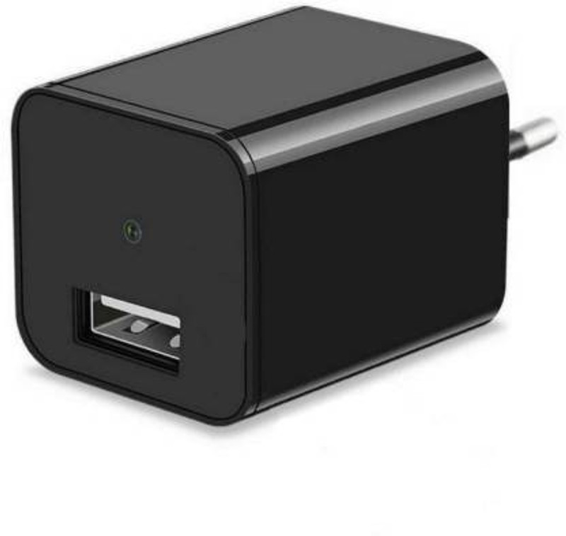 Wukama Spy Charger Camera 4K USB Wall Charger, Hidden Cameras, Small Spy Cam for Home Mini Camera 1080P Full HD Mobile Charger Audio and Video Recorder, Home, Office, Kids, Baby, Pet Monitoring Security Camera(128 GB, 1 Channel)