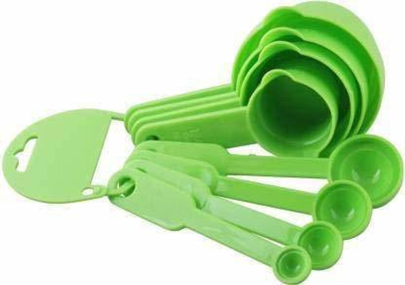 Bekner grn-007 New Plastic Measuring Cup and Spoon Set Measuring Cup Set(250 ml)