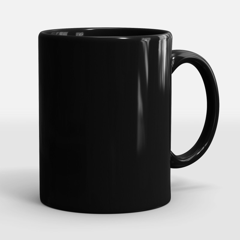 Sublikraft Full Glossy coffee Ceramic Coffee Mug(330 ml)