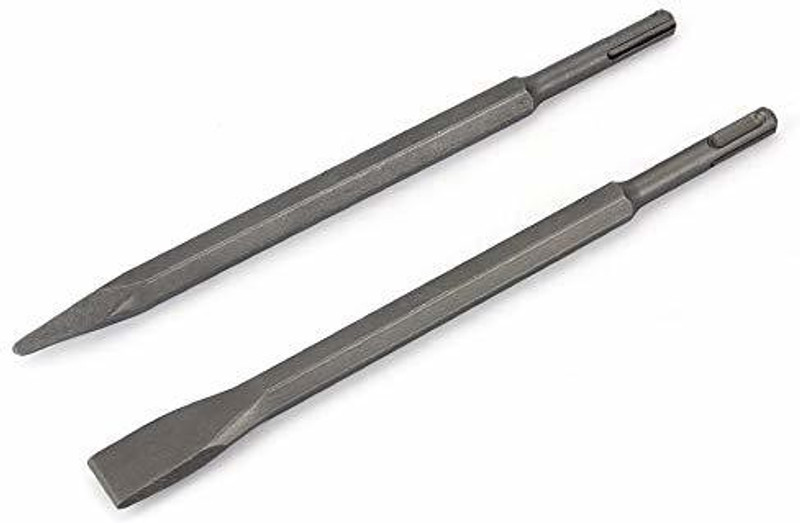 Inditrust NA 2PC Flat and Point hammer bit set 14x250mm chisel bit