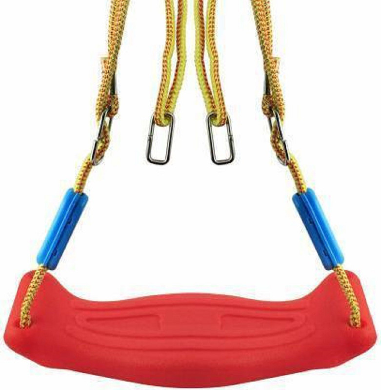 Shopjamke Rider_ Swing -with Adjustable_ Height Motion Swing(Red, Yellow)