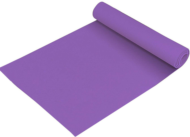 Vaquita Non Slip Textured Mat 6 MM Thick Exercise & Workout Mat for Yoga/Pilates/Fitness Purple 6 MM mm Yoga Mat