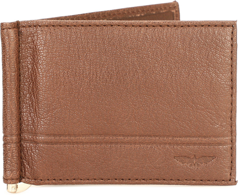 PARK AVENUE Men Brown Genuine Leather Wallet(6 Card Slots)