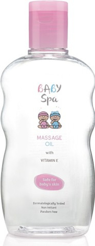 Baby Spa MASSAGE OIL WITH VITAMIN E 200 ML(200 ml)