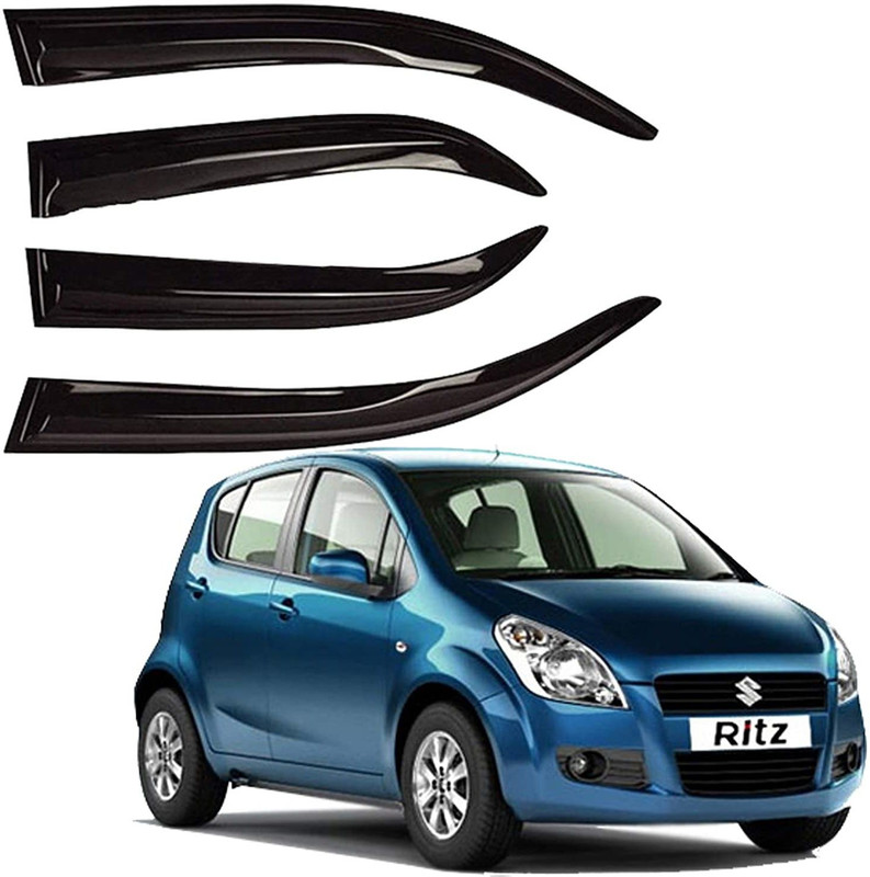 AUTO ZIGMO For Front, Rear Wind Deflector(Tinted Maruti NA)