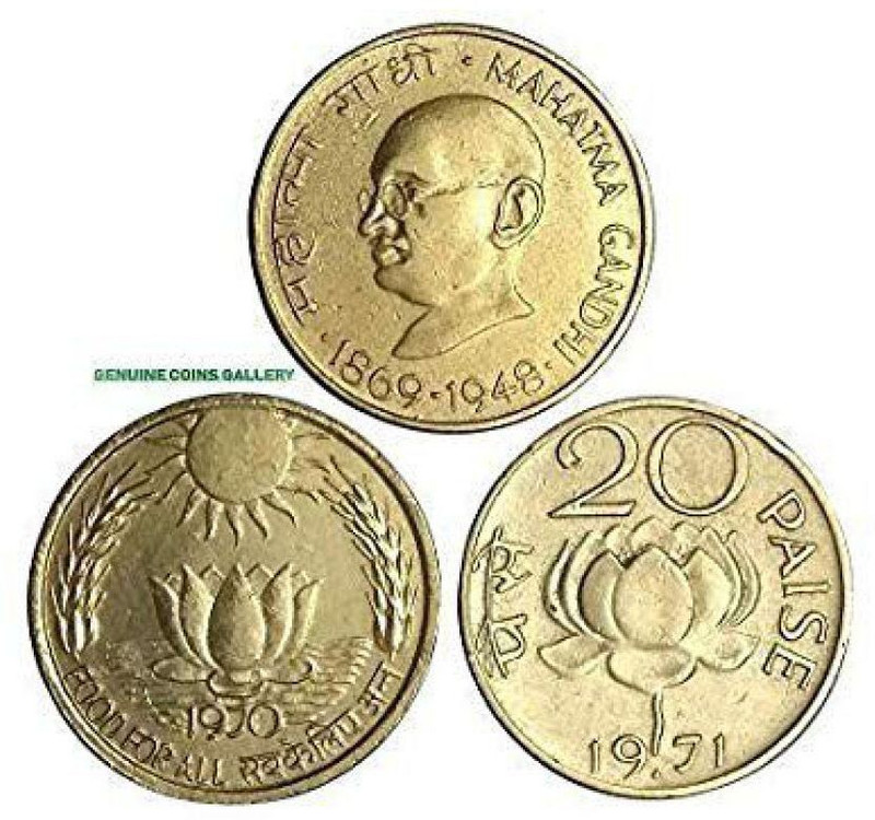 PMW 3 Different Coins Modern Coin Collection(3 Coins)