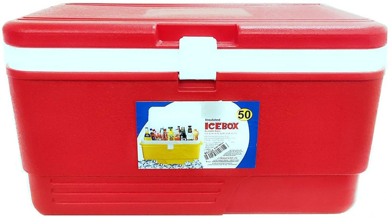 Easymart 50 L Plastic Ice Box 50 LTR Red Ice Bucket(Red)