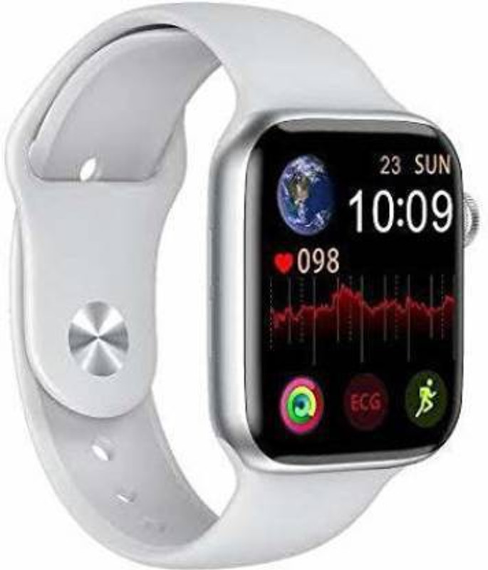 NKL CALL FUNCTION Monitor Smartwatch(White Strap, Size : FREE)