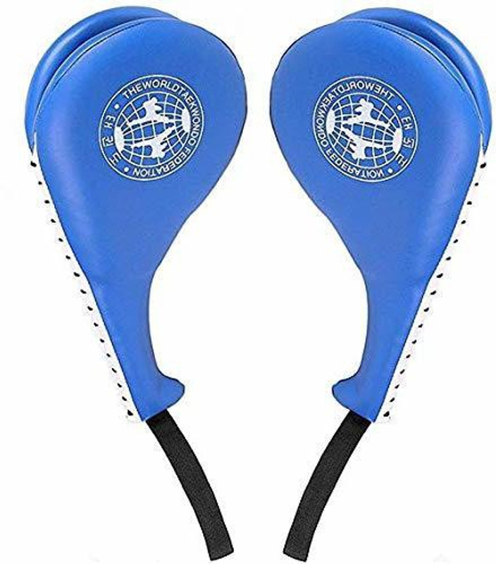 XIOMI TAEKWONDOW/KARATE/BOXING FAN /KICKING PAD DOUBLE SIDE OF ONE PAID Focus Pad(Blue)