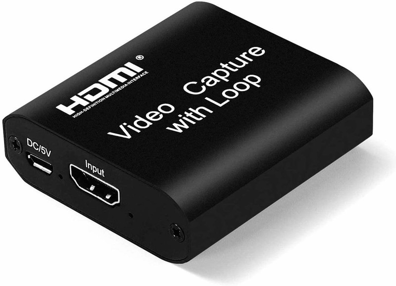 microware  TV-out Cable mmpl-videocapturewithloopout(Black, For Laptop)
