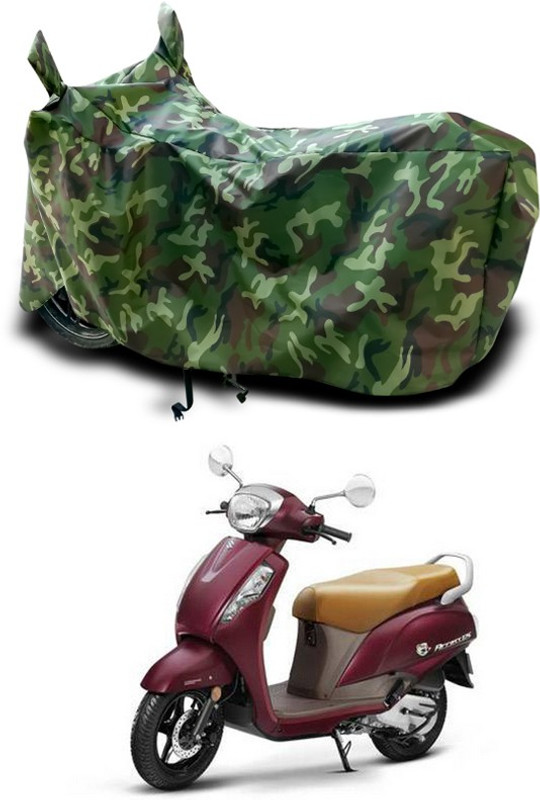MEGA MARTZZ Two Wheeler Cover for Suzuki(Access 125, Green)