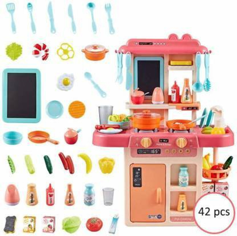 zeelpetal 42-Piece Kitchen Playset