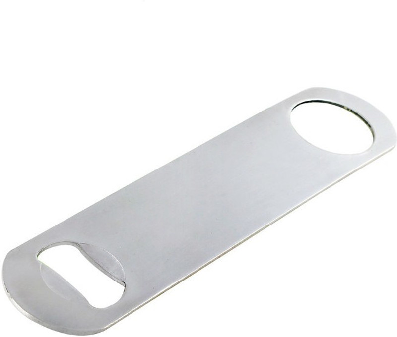 KM ENTP The Bar Tools KM-BB501 A Stainless Steel Bar Opener (Steel Finish) 1 - Piece Bar Set(Stainless Steel)