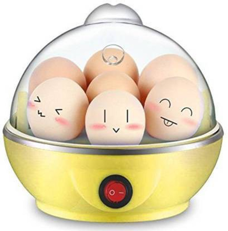 santimo BEST QUALITY EGG BOILER MACHINE 100 BOILER MACHINE EGG BOILER Egg Cooker(Multicolor, 7 Eggs)