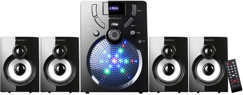 ZEBRONICS ZEB-BT2750RUF 60 W Bluetooth Home Theatre(Black, 4.1 Channel)