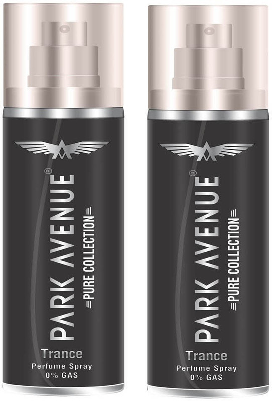 PARK AVENUE Trance Body Mist - For Men(405 ml, Pack of 3)