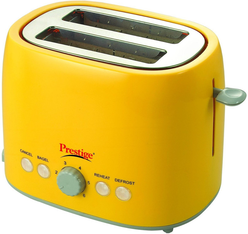 Prestige PPTPKY 850 W Pop Up Toaster(Yellow)