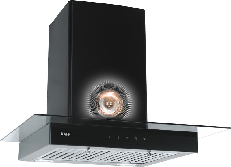 Kaff ASTRA TX DHC 60 1180 CMH 64 cm Auto Clean Chimney(Wall Mounted, Black)