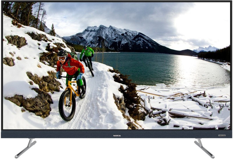 Nokia 164 cm (65 inch) Ultra HD (4K) LED Smart Android TV with Sound by Onkyo(65TAUHDN)