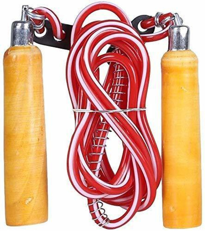 dpays Wooden Skipping Rope For Men & Women WSR5 Freestyle Skipping Rope(Length: 9 cm)