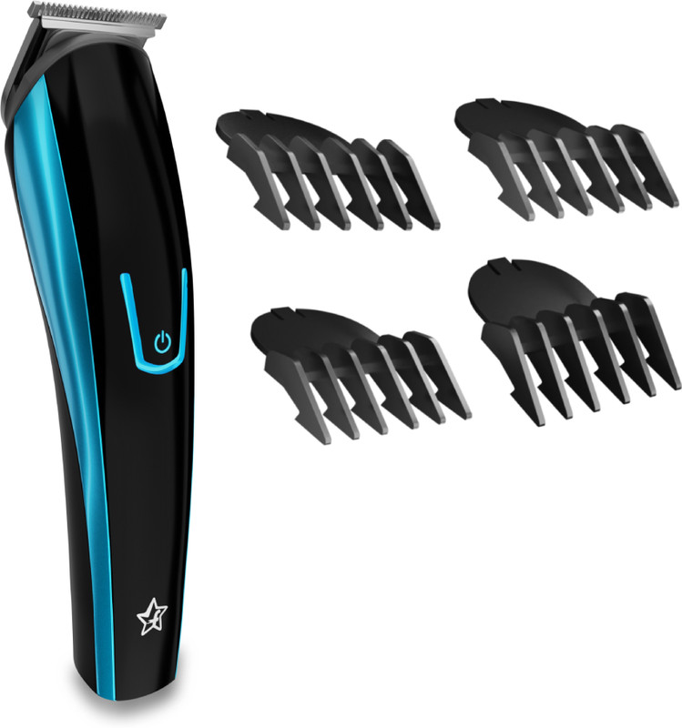 Flipkart SmartBuy M4D12B Runtime : 60 min Cordless USB Trimmer for Men(Black)
