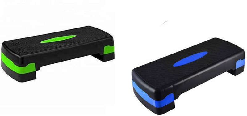 HOW(House Of Wishes) Sport Adjustable Exercise Equipment step platform for Fitness Aerobic Stepper(Green, Blue)