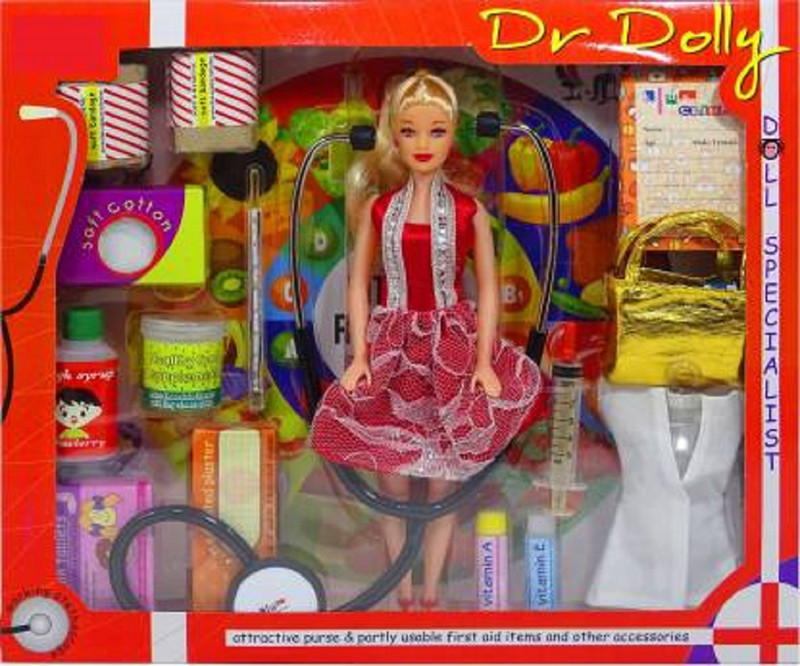 KOOZA COLLECTION Dr. Dolly Doll For Kids (Multicolor) (Multicolor)(Multicolor)