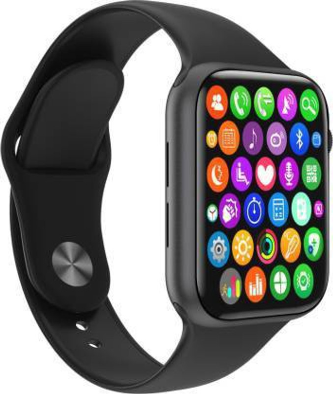 NKL i7 Pro Max Smart Watch for Men Women, Kids(Black Strap, Size : FREE)
