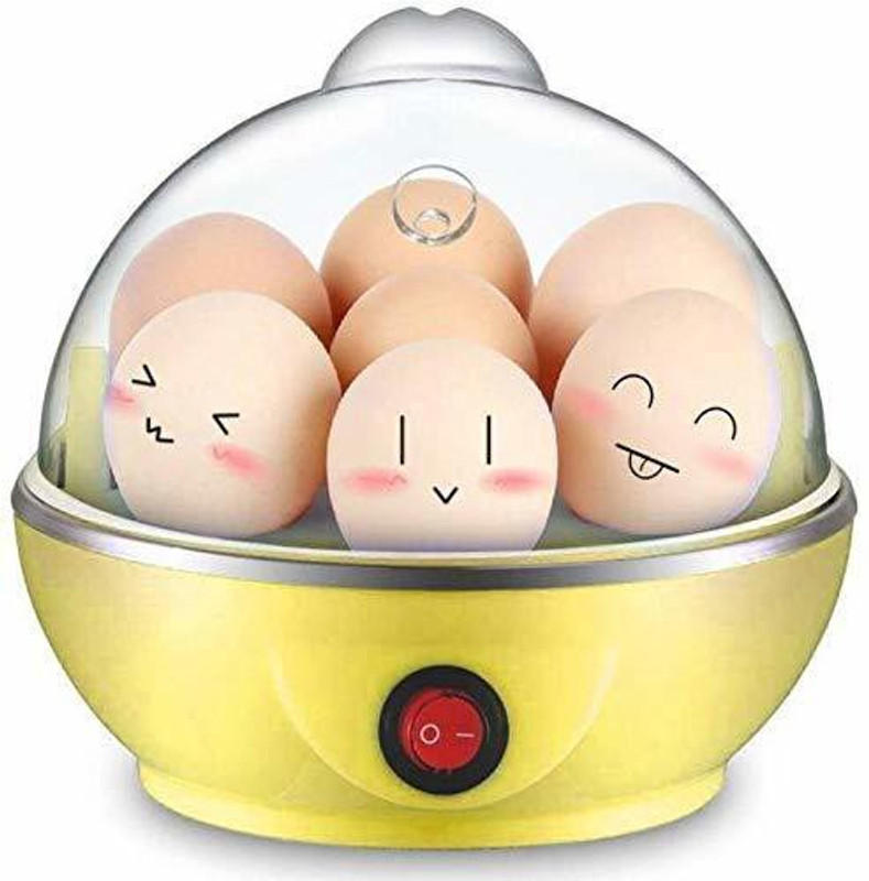 DashingChef Electric Egg Boiler01 Egg Boiler Electric Automatic Off 7 Egg Poacher For Steaming, Cooking Also Boiling & Frying Home Egg Cooker Machine(Multicolor, 7 Eggs) Quality Assurance Egg Cooker(Multicolor, 7 Eggs)