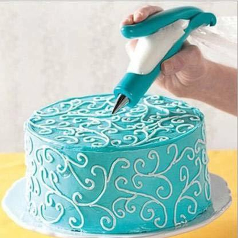 WAKTORO Icing Pen Cookie Cake Pastry Decorating Pen Cake Decoration Icing Set(Set of 3)