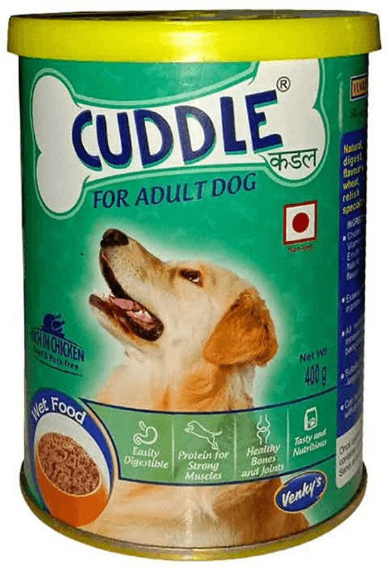 venky's pet VENKY'S CUDDLE WET FOOD FOR ADULT DOGS 400 GM Chicken 0.4 kg Wet Adult, Senior Dog Food
