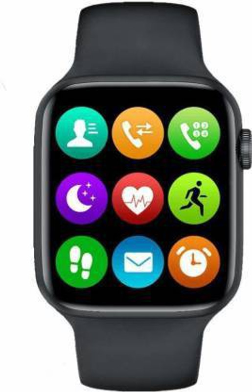 NKL Smart FullDisplay 55 Smart Watch Loading(Black Strap, Size : FREE)