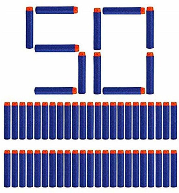 Wilson Enterprise 30 Pcs Blue Bullet Foam Dart Bullets for elite Gun Darts & Plastic Bullets(Blue)