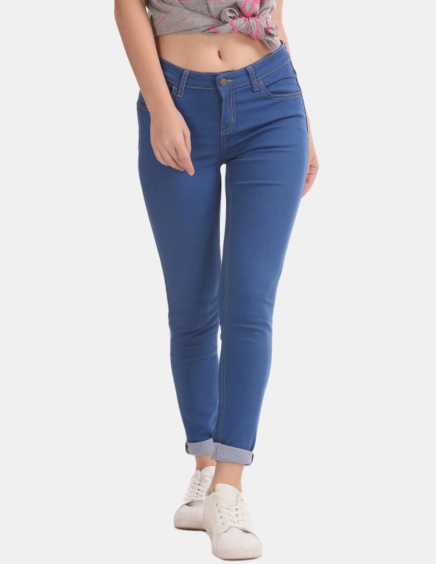 Newport Skinny Women Blue Jeans