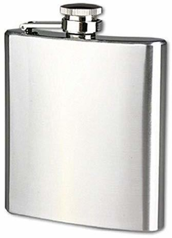 stupefying Flat Reusable Bpa-Free Portable Notebook Style Ultra Slim Hip Flask Stainless Steel Hip Flask(90 ml)