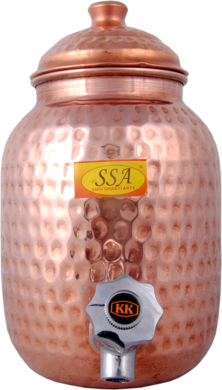 Shivshakti Arts 2 L Copper Water Jug