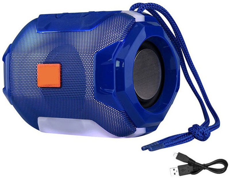 Musify BEST BUY TG-162 Powerpact Stereo Audio deep bass Portable Rechargeable Splash/Waterproof Mini Dynamite Best /Wireless/Gaming/Outdoor/Home Audio Speaker/Speakers with tf/fm Slot 10 W Bluetooth Speaker(Blue, Stereo Channel)