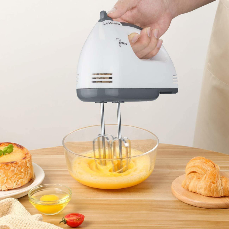 ARDAKI 260 W White Hand Blender(Hand Blender 7-Speed Egg, Lassi, Butter Milk Beater, Cakes Hand Mixer 260 W Electric BLENDER Beater / cake making / beater / hand mixer / egg beater Whipes, Folds, Blends, Creams, Mixes Electric Whisk)