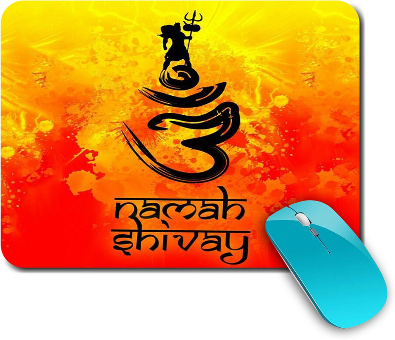 whats your kick Lord Shiva | Angry Shiva, Mahadev | Shiva | Stylish | Printed Mouse Pad /Designer Waterproof Coating Gaming Mouse Pad For Desktop/Laptop (Multi5) Non Slip Base Mousepad(Multicolor)