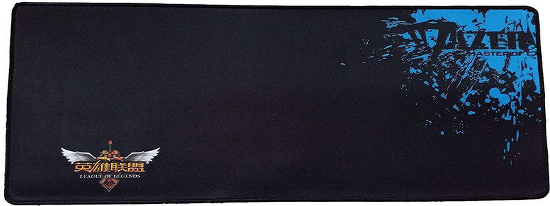 spincart Gaming Mouse pad With Stitched Edges Desk Mat For Keyboard Laptop Computer PC 24 x 20 CM Non Slip Base Mousepad(Black)