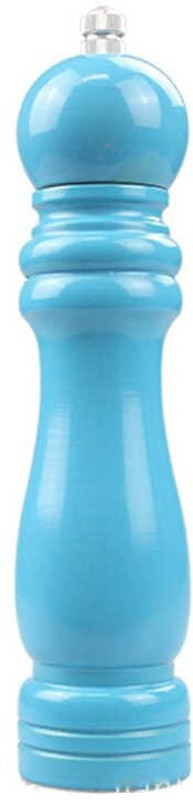 Thrivanta Wooden Salt and Pepper Grinder - Mixer Mill Shaker Sprinkler - Steel Blades Crusher - Spice Storage for Dining & Kitchen (1 Pcs) Wooden Burr Mill(Brown, Pack of 1)