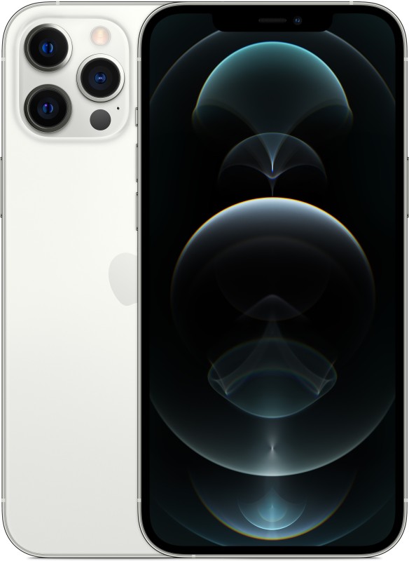 APPLE iPhone 12 Pro Max (Silver, 256 GB)