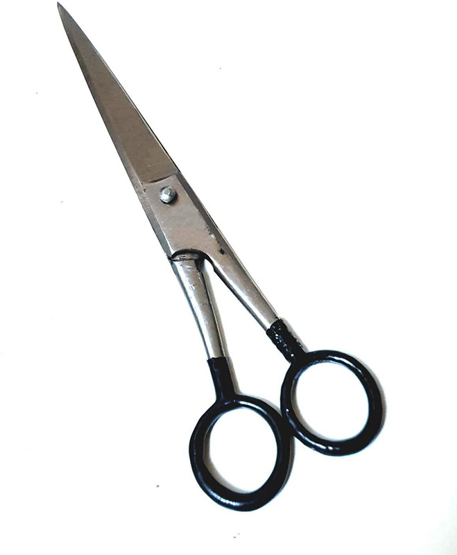 VISYA BEAUTY Hair Cutting Scissors/Shears For Men and Women Professional Hair Cutting Scisso Scissors(Set of 1, Black)