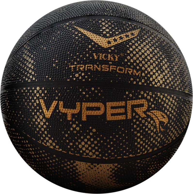 Vicky Transform Vyper Basket Ball Size 7 Basketball - Size: 7(Pack of 1, Black)