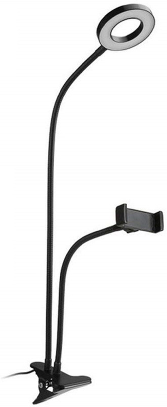 keeva Professional live stream selfi ring light with cable Ring Flash(Black, White)