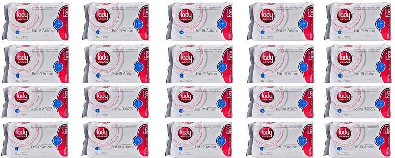 lady anion Anion Sanitary Napkins - Night Use- XL -290mm - Pack Of 5 Sanitary Pad(Pack of 5)