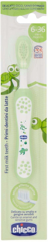 Chicco Toothbrush (Green) Soft Toothbrush